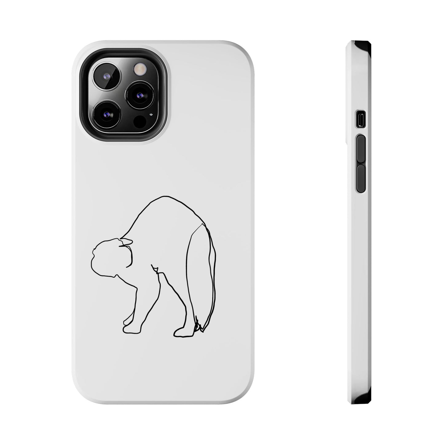 Cat Phone Case - Monoline Design