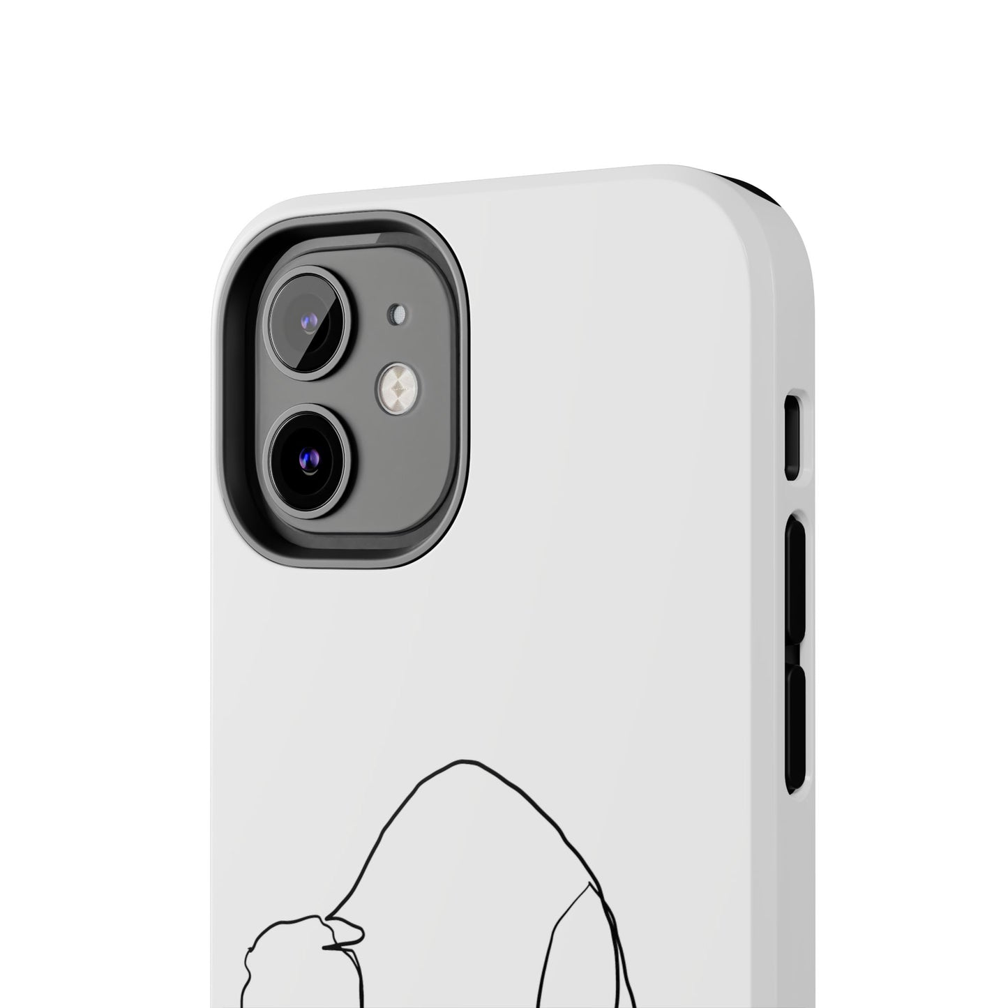 Cat Phone Case - Monoline Design