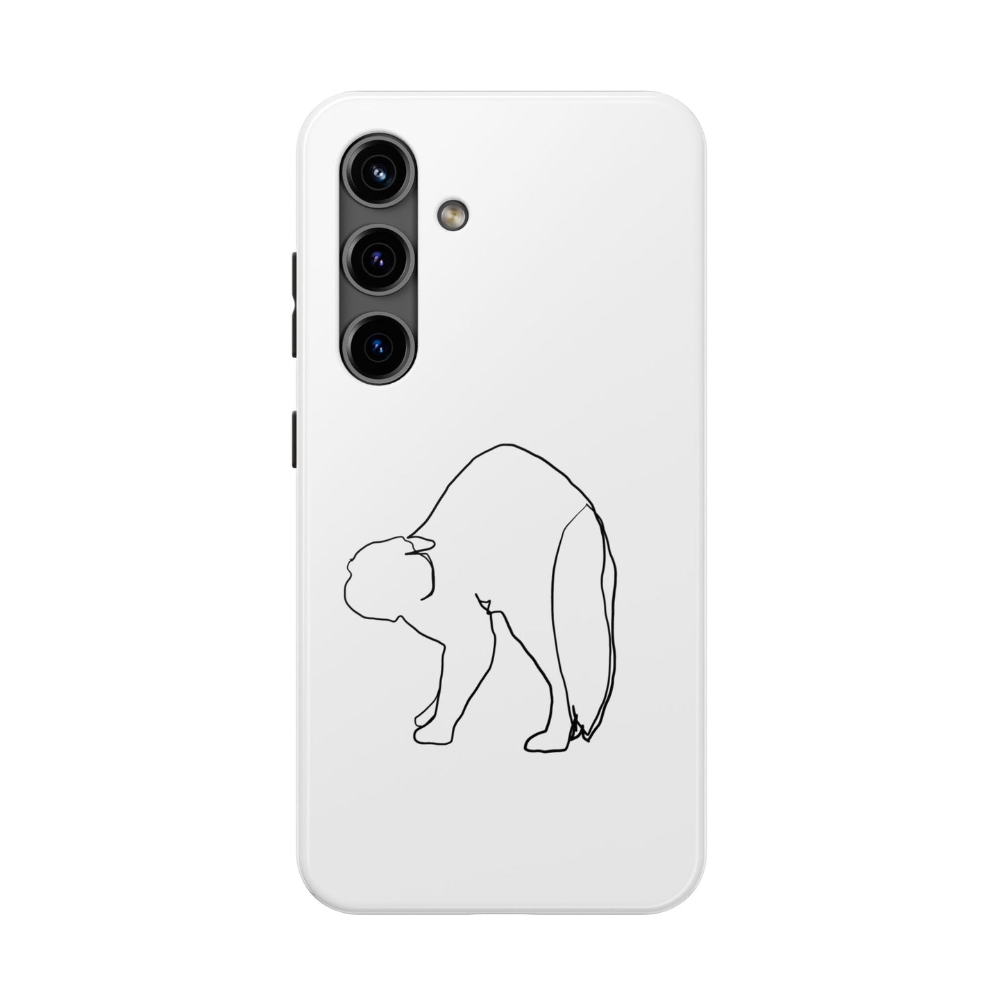 Cat Phone Case - Monoline Design