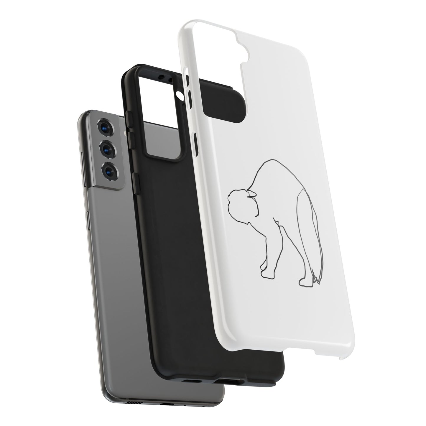 Cat Phone Case - Monoline Design