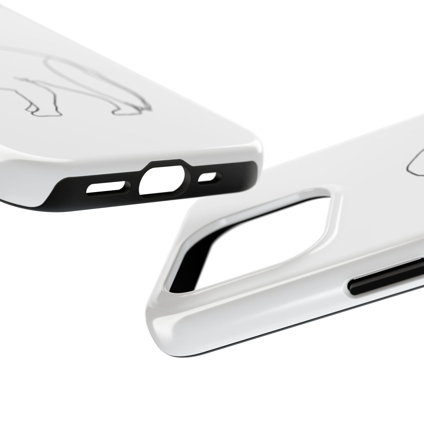 Cat Phone Case - Monoline Design