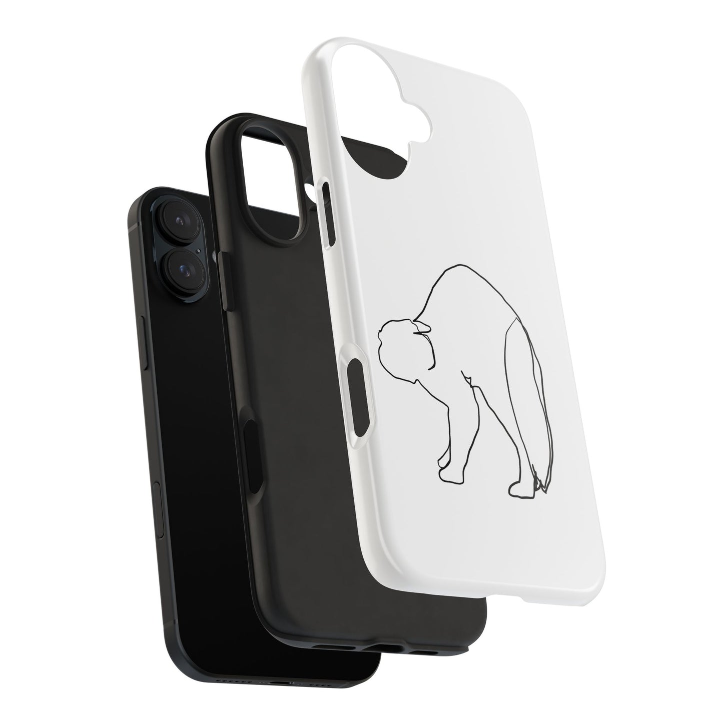 Cat Phone Case - Monoline Design