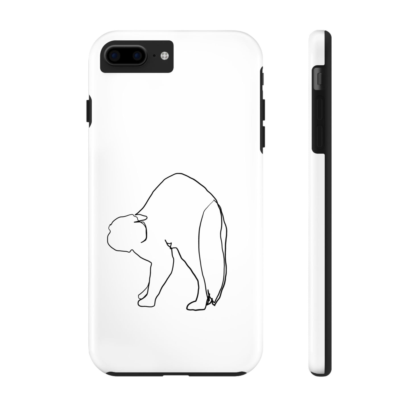 Cat Phone Case - Monoline Design