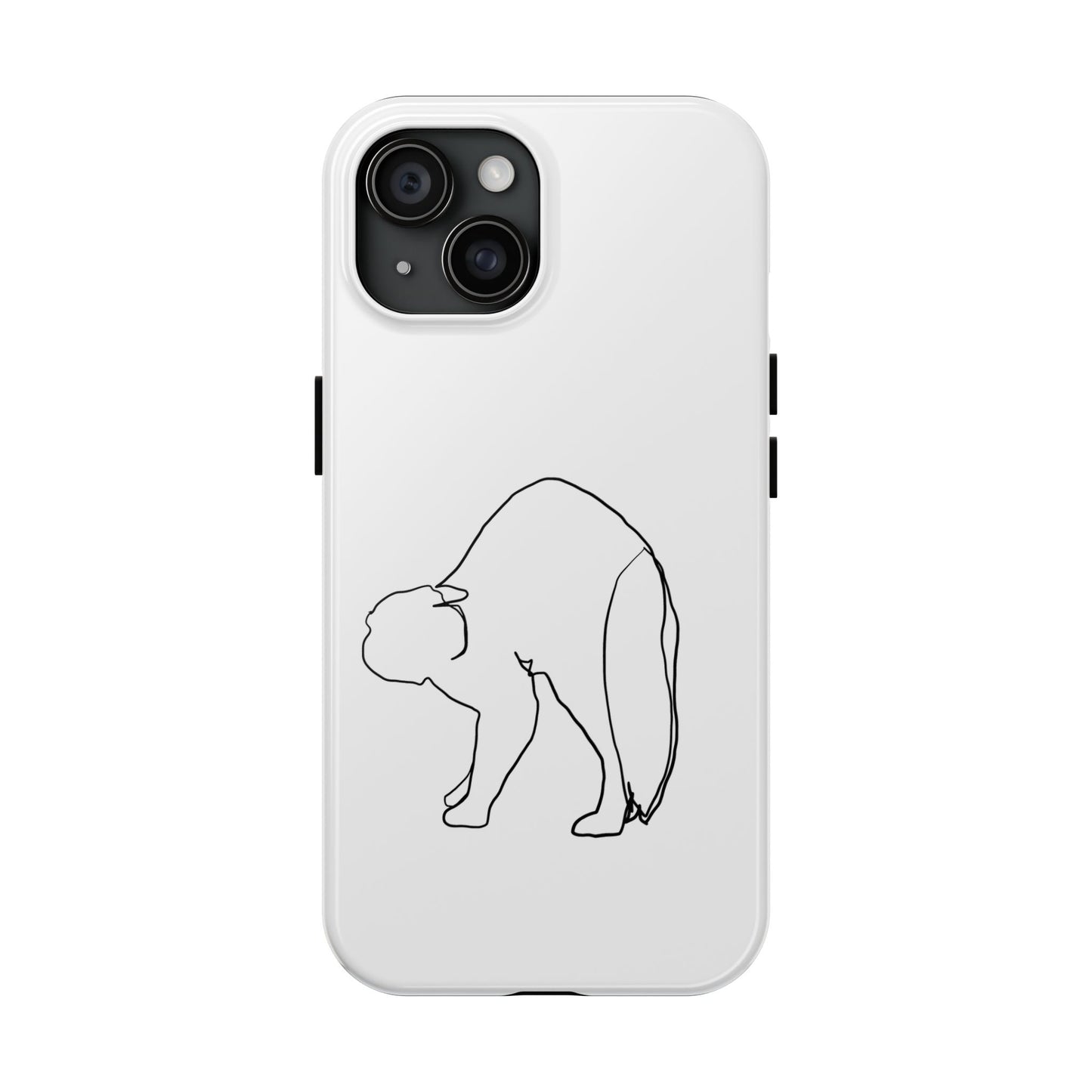 Cat Phone Case - Monoline Design