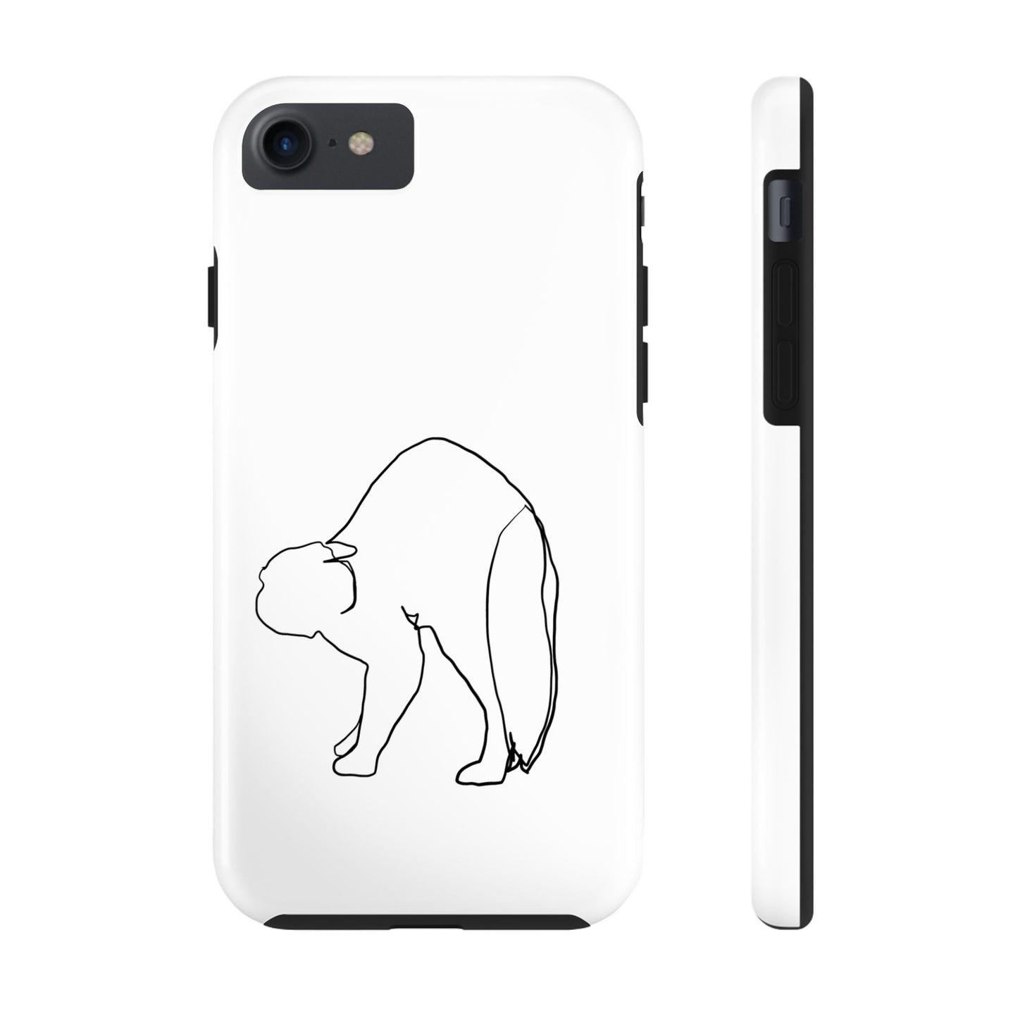Cat Phone Case - Monoline Design