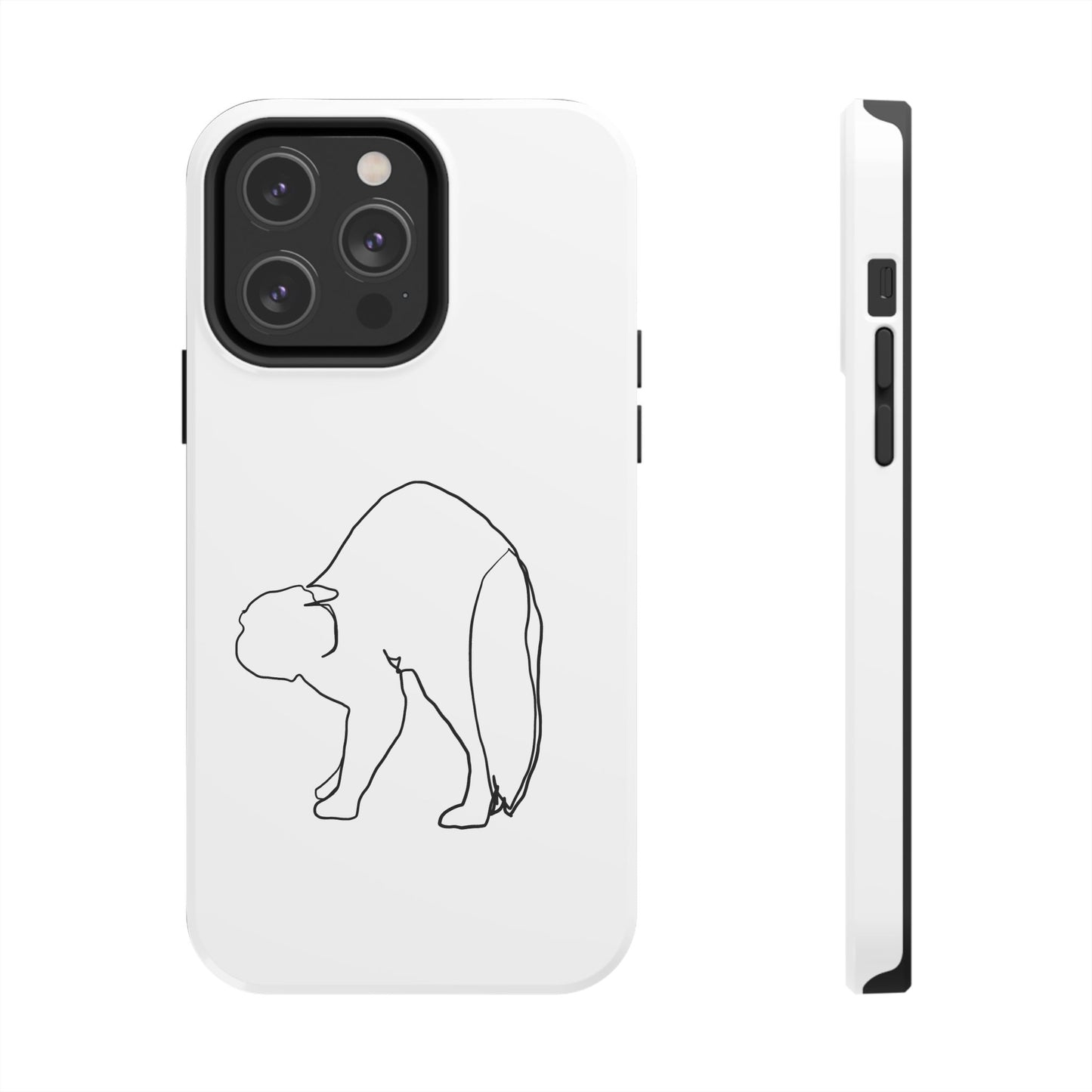 Cat Phone Case - Monoline Design
