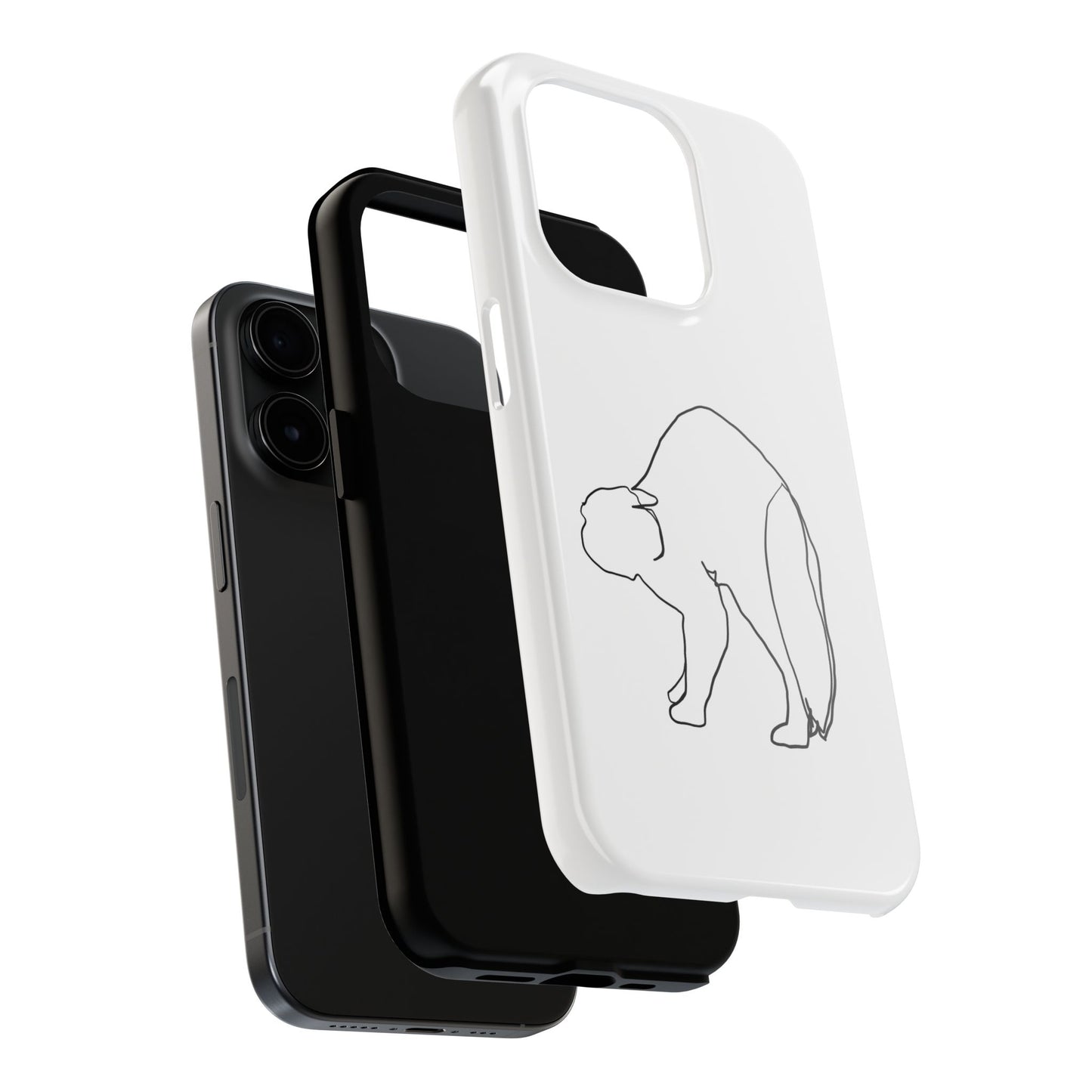 Cat Phone Case - Monoline Design
