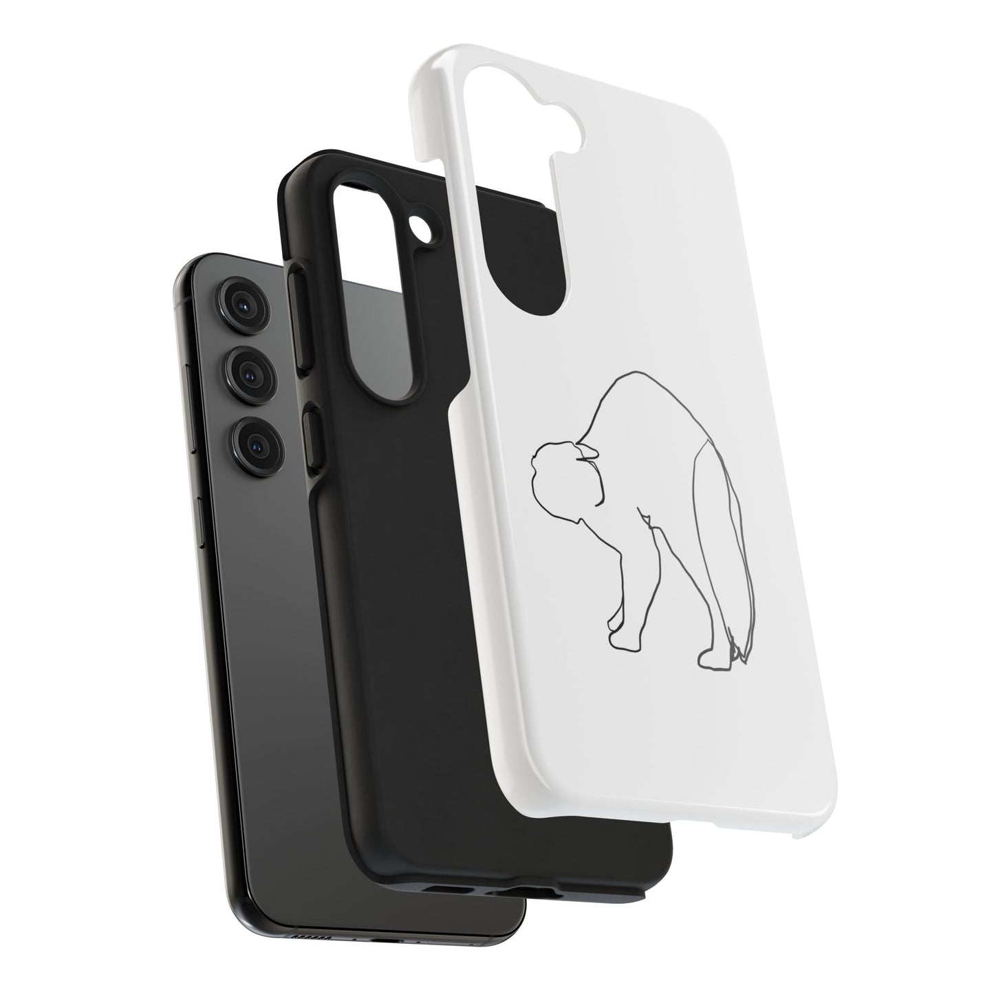 Cat Phone Case - Monoline Design