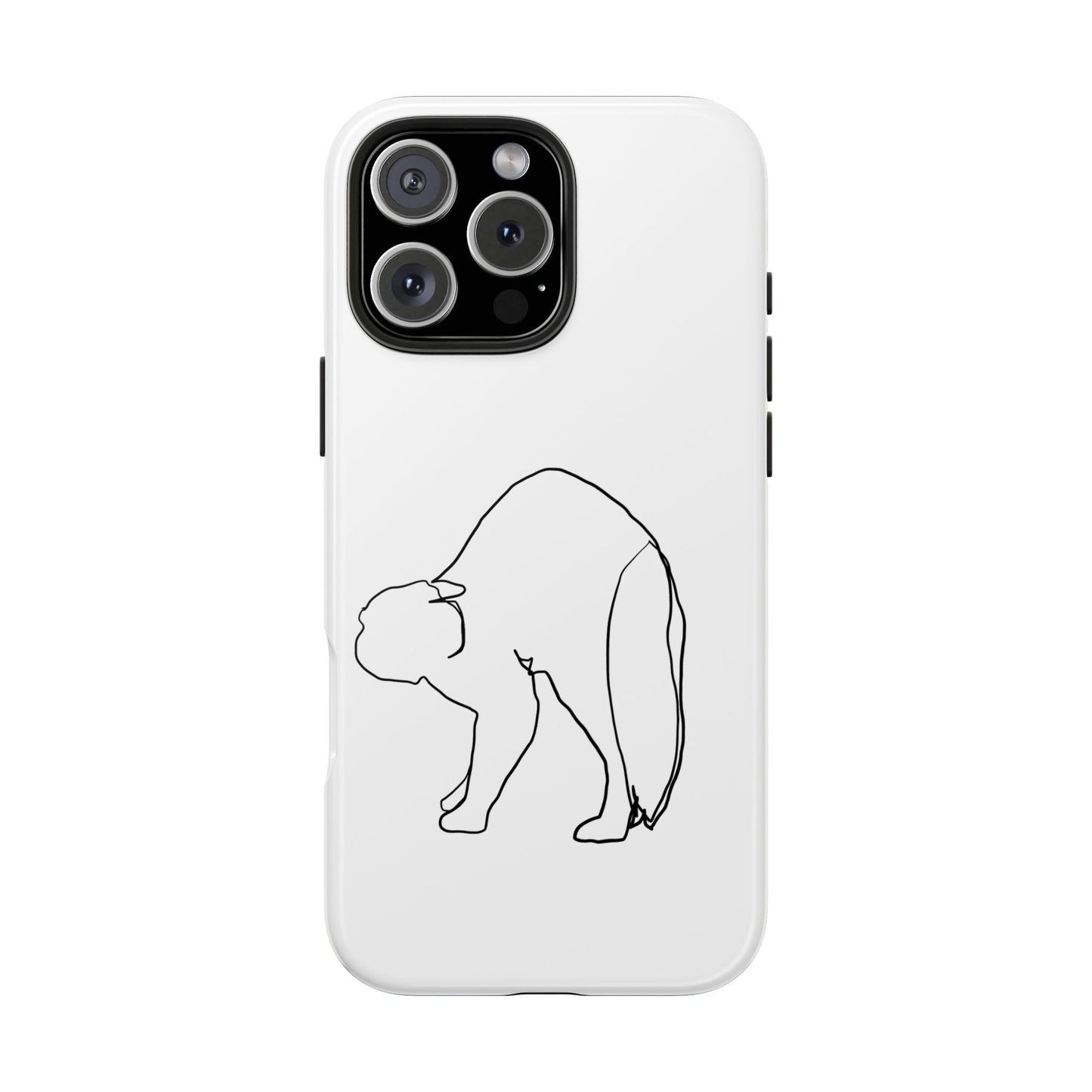 Cat Phone Case - Monoline Design