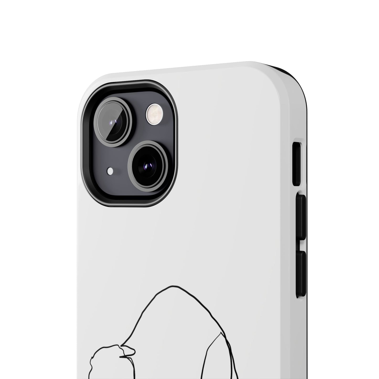 Cat Phone Case - Monoline Design