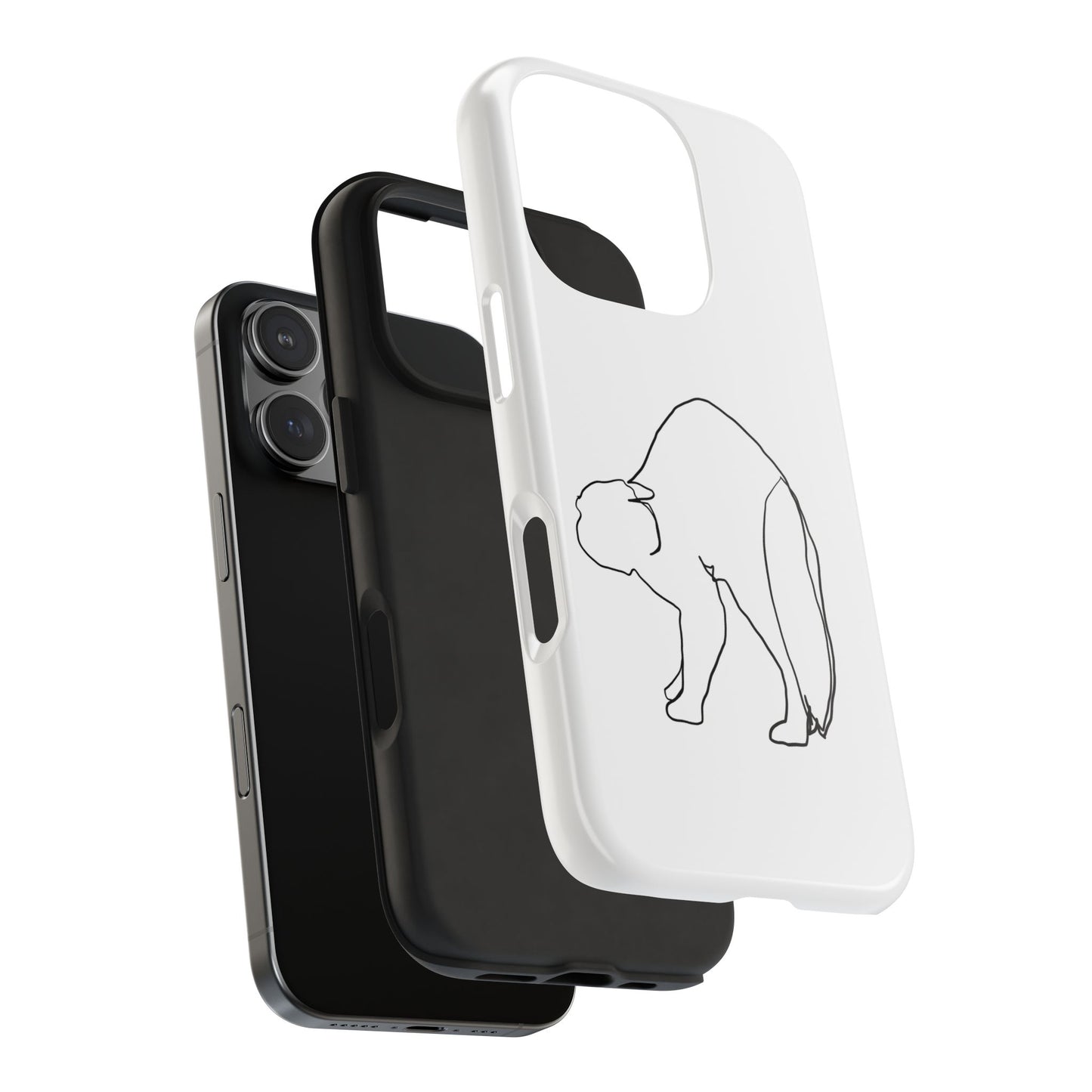 Cat Phone Case - Monoline Design