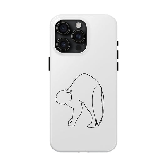 Cat Phone Case - Monoline Design