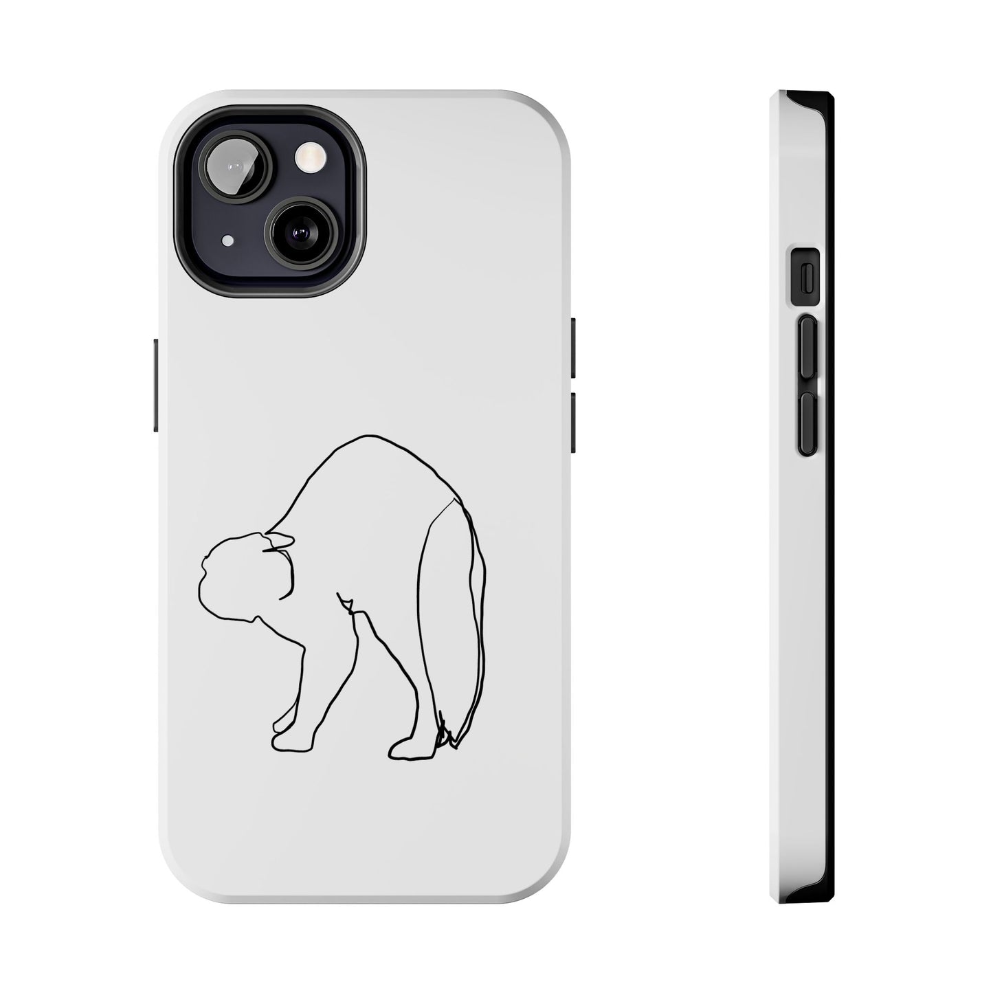 Cat Phone Case - Monoline Design