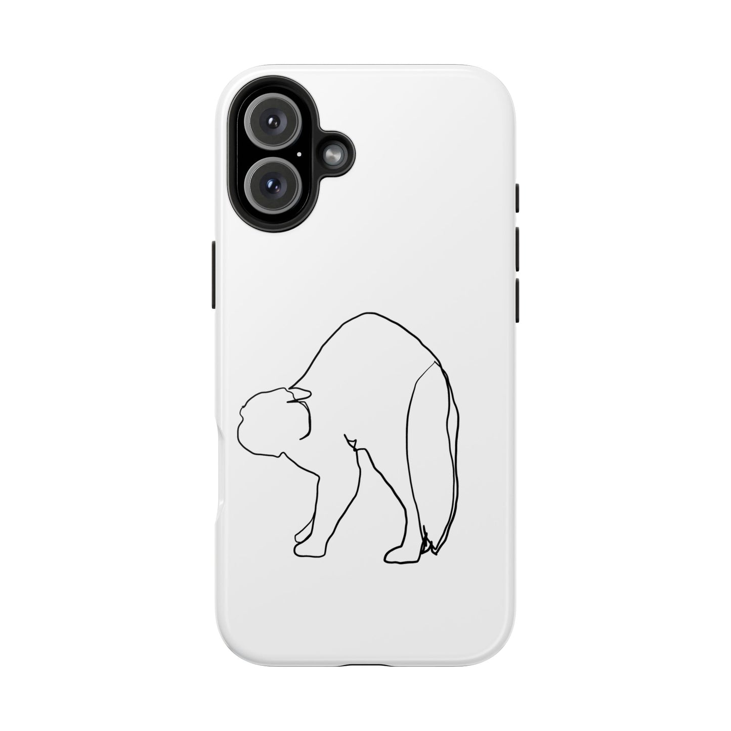 Cat Phone Case - Monoline Design