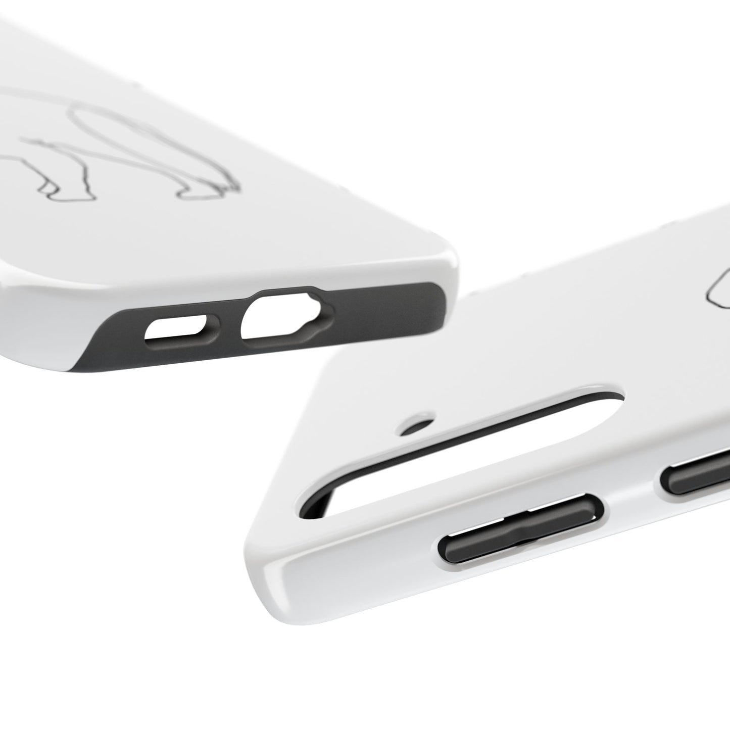 Cat Phone Case - Monoline Design