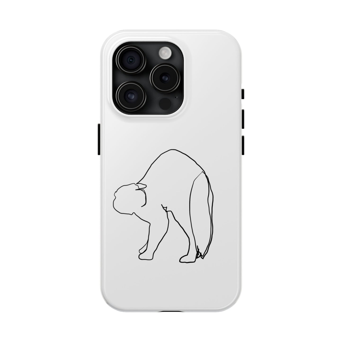 Cat Phone Case - Monoline Design