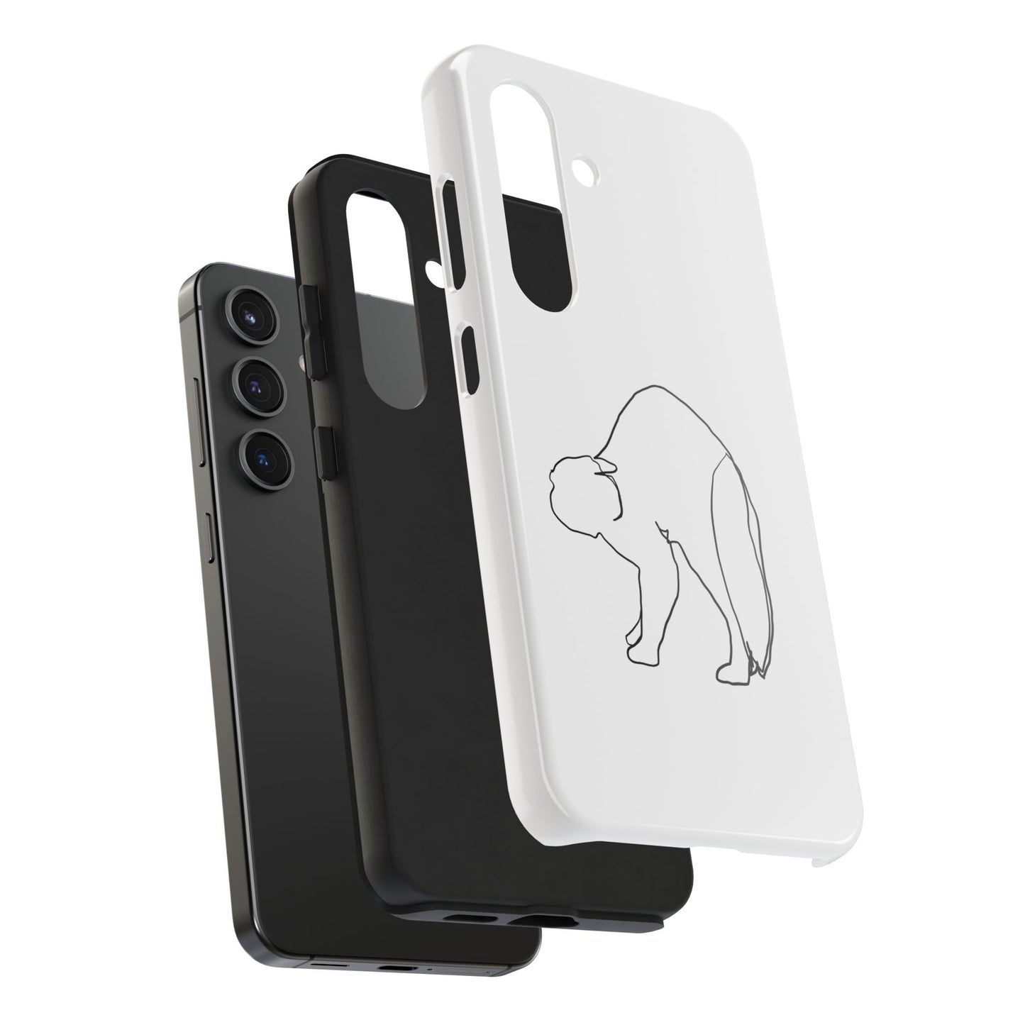 Cat Phone Case - Monoline Design