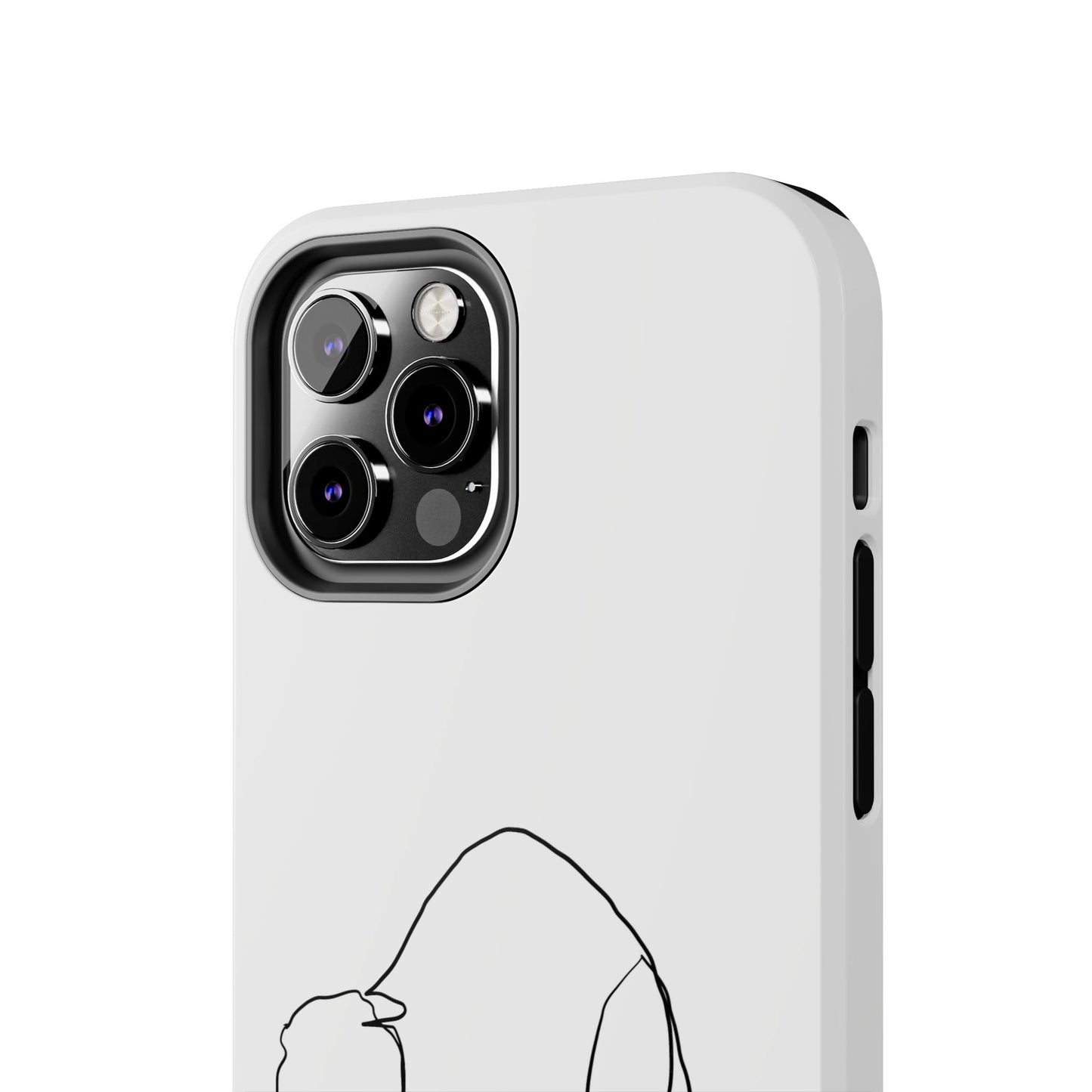 Cat Phone Case - Monoline Design