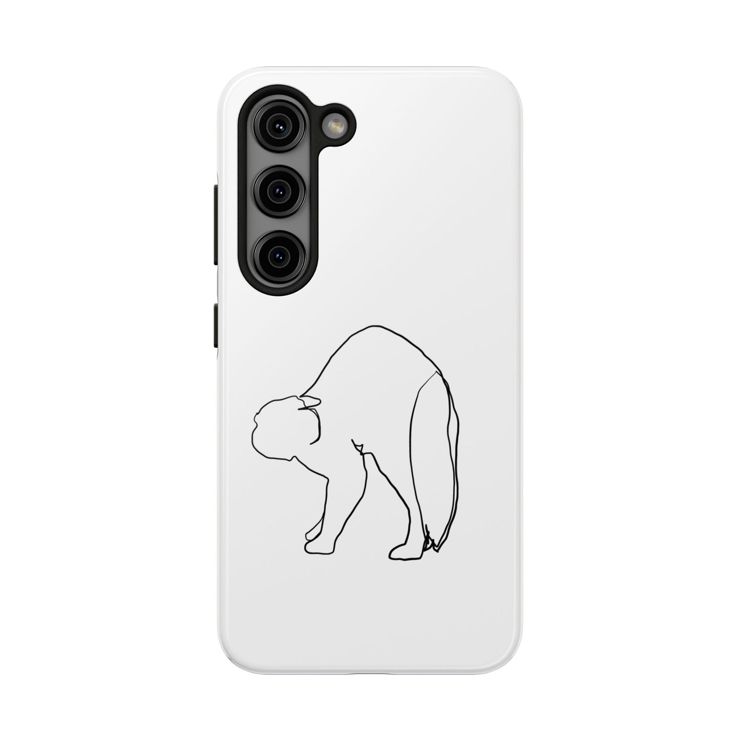 Cat Phone Case - Monoline Design
