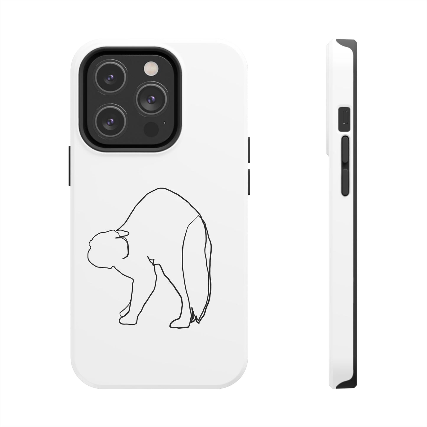 Cat Phone Case - Monoline Design