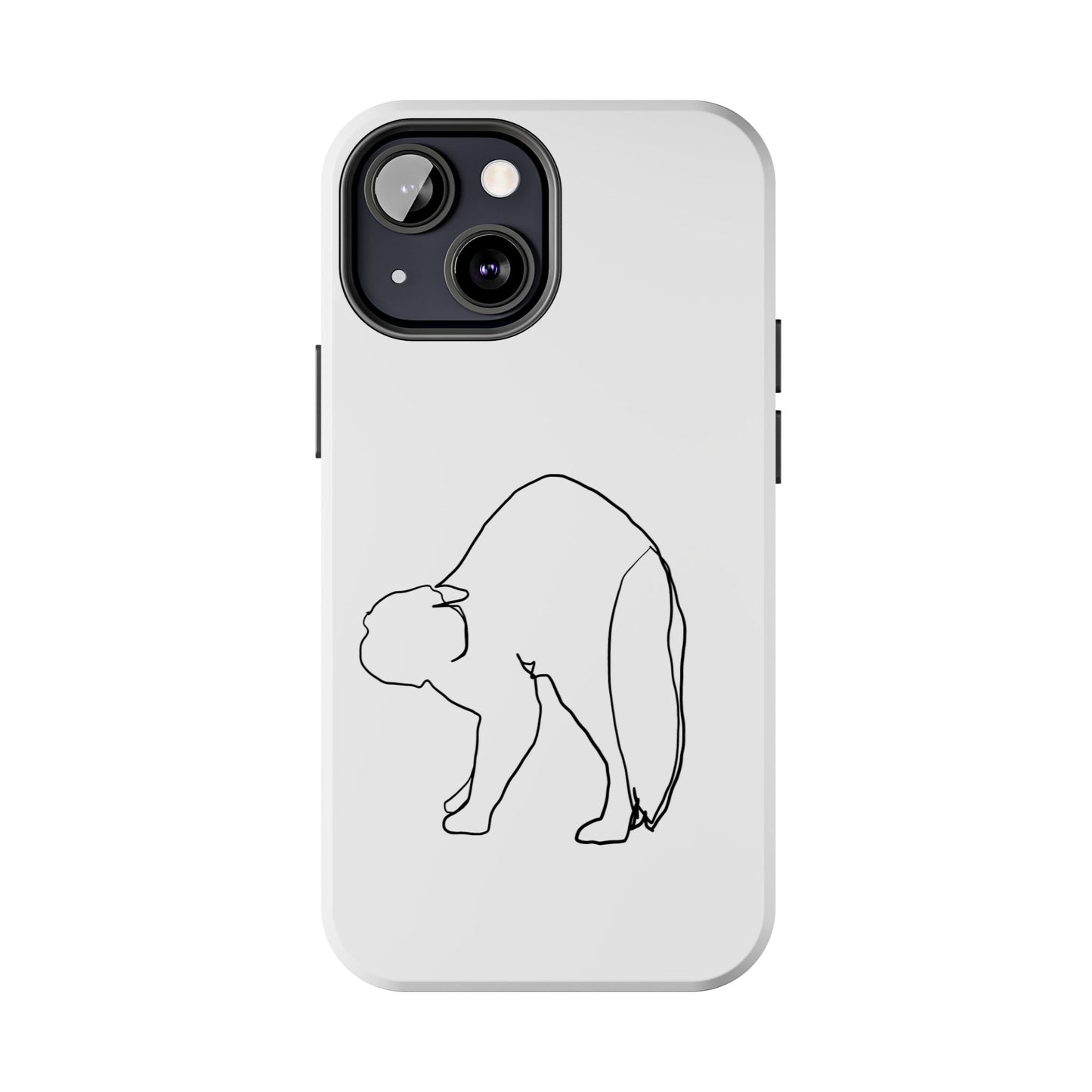 Cat Phone Case - Monoline Design