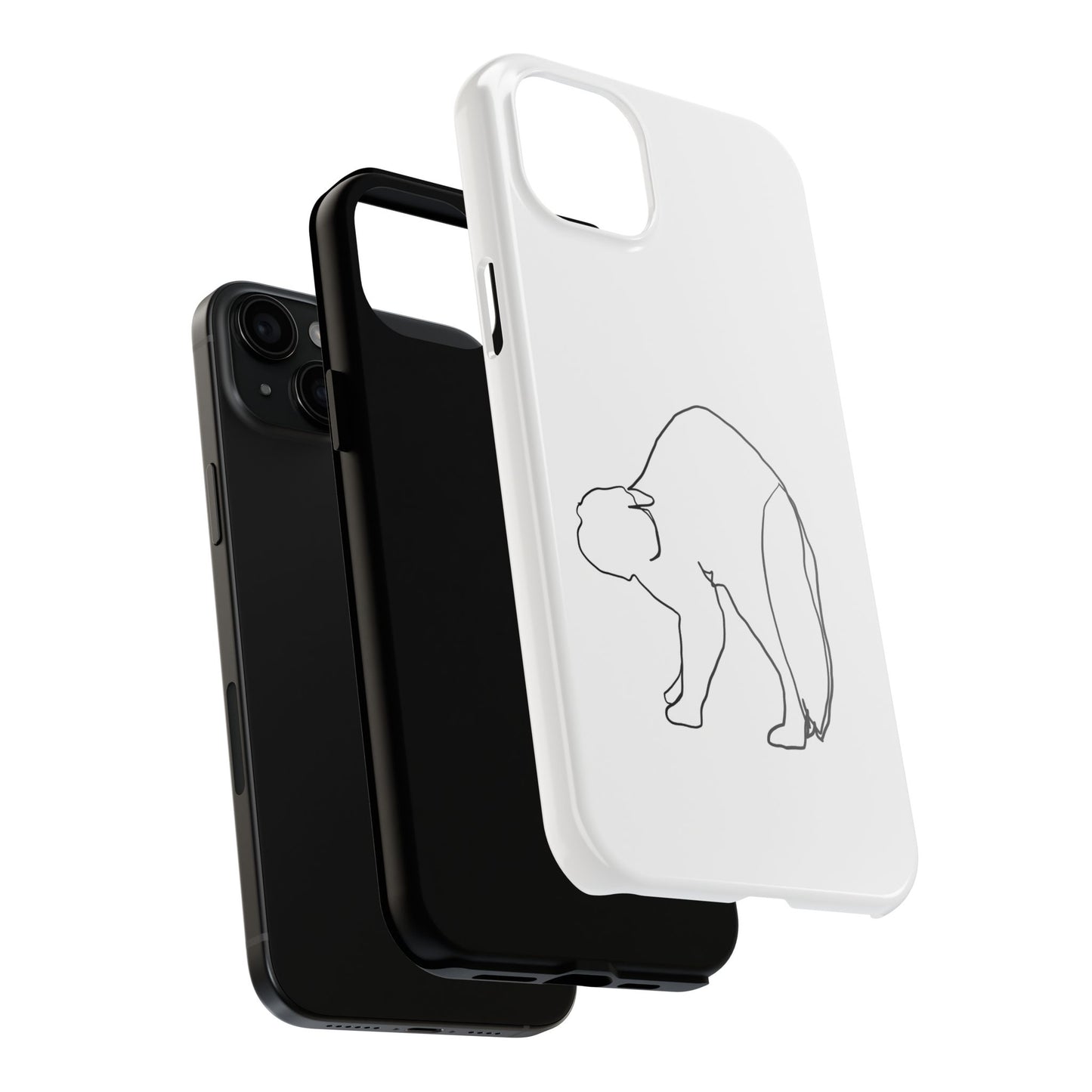 Cat Phone Case - Monoline Design