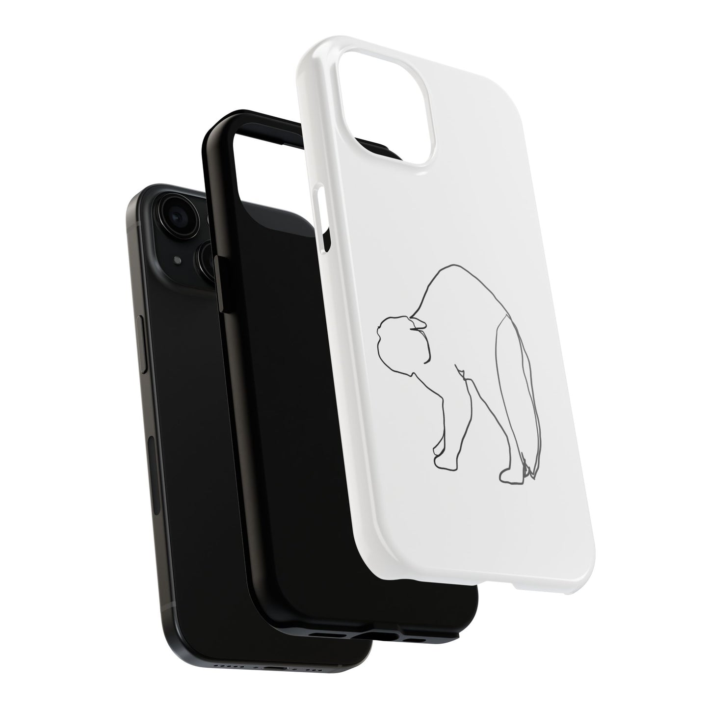 Cat Phone Case - Monoline Design
