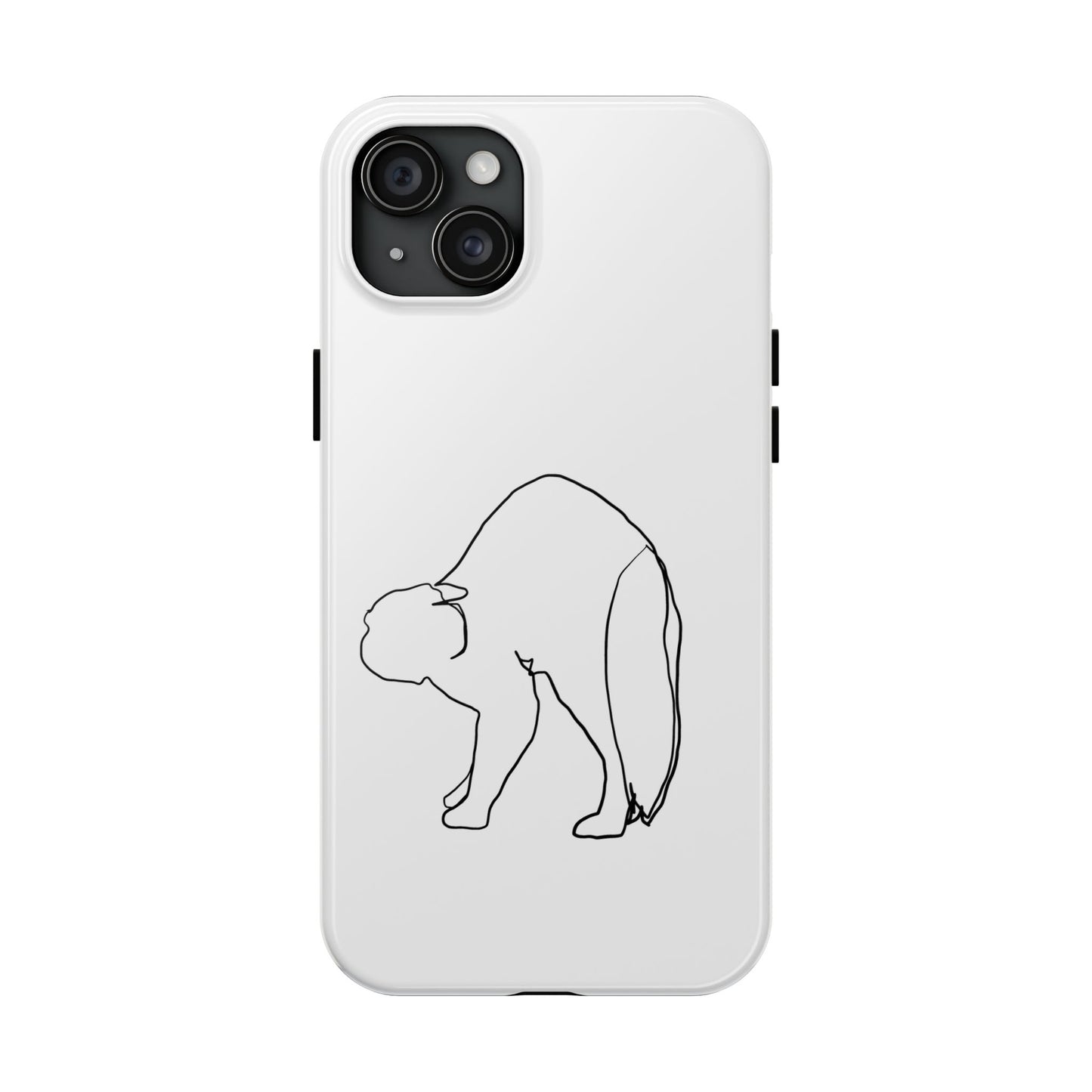 Cat Phone Case - Monoline Design