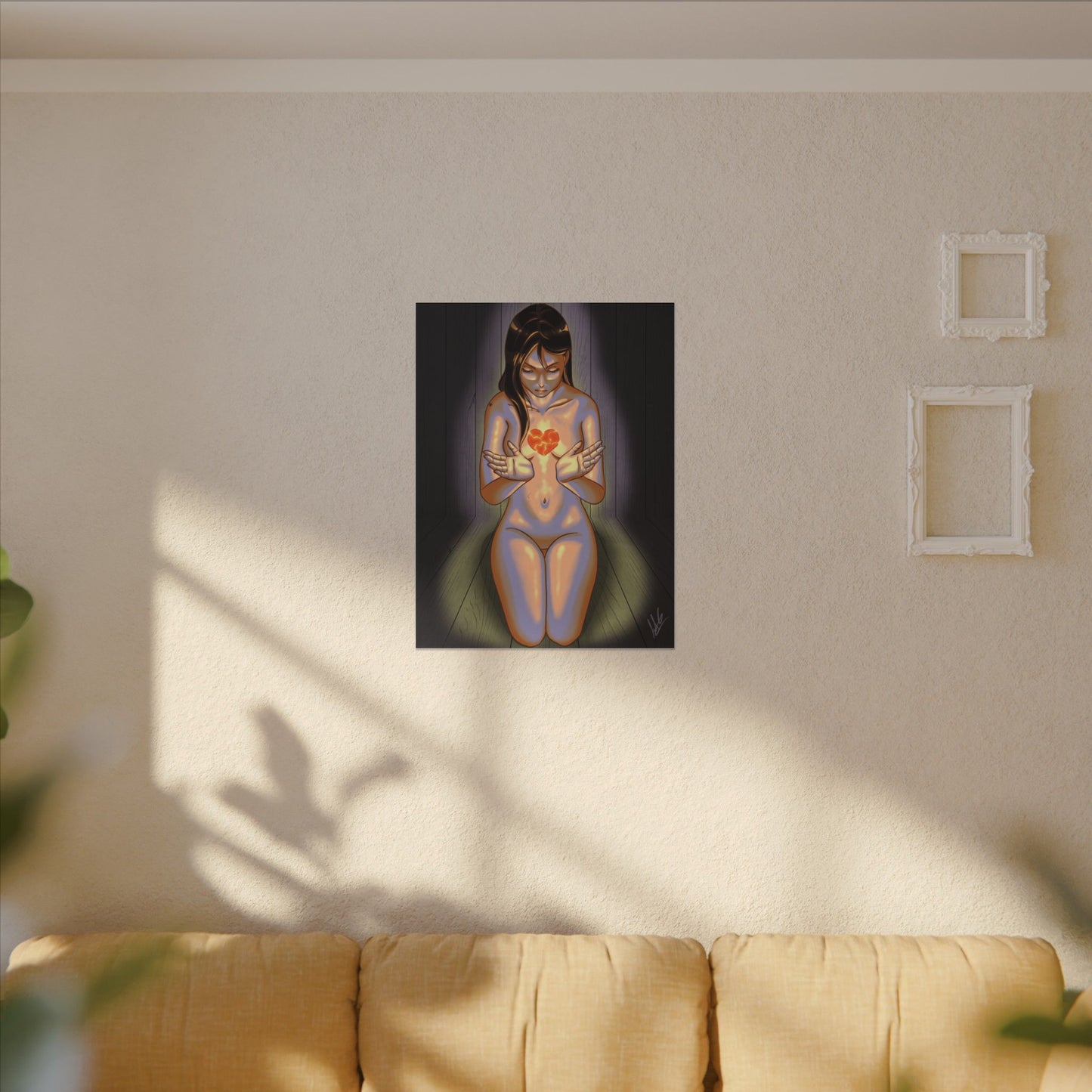 Canvas Art - Kintsugi Soul Repair Matte Canvas Print