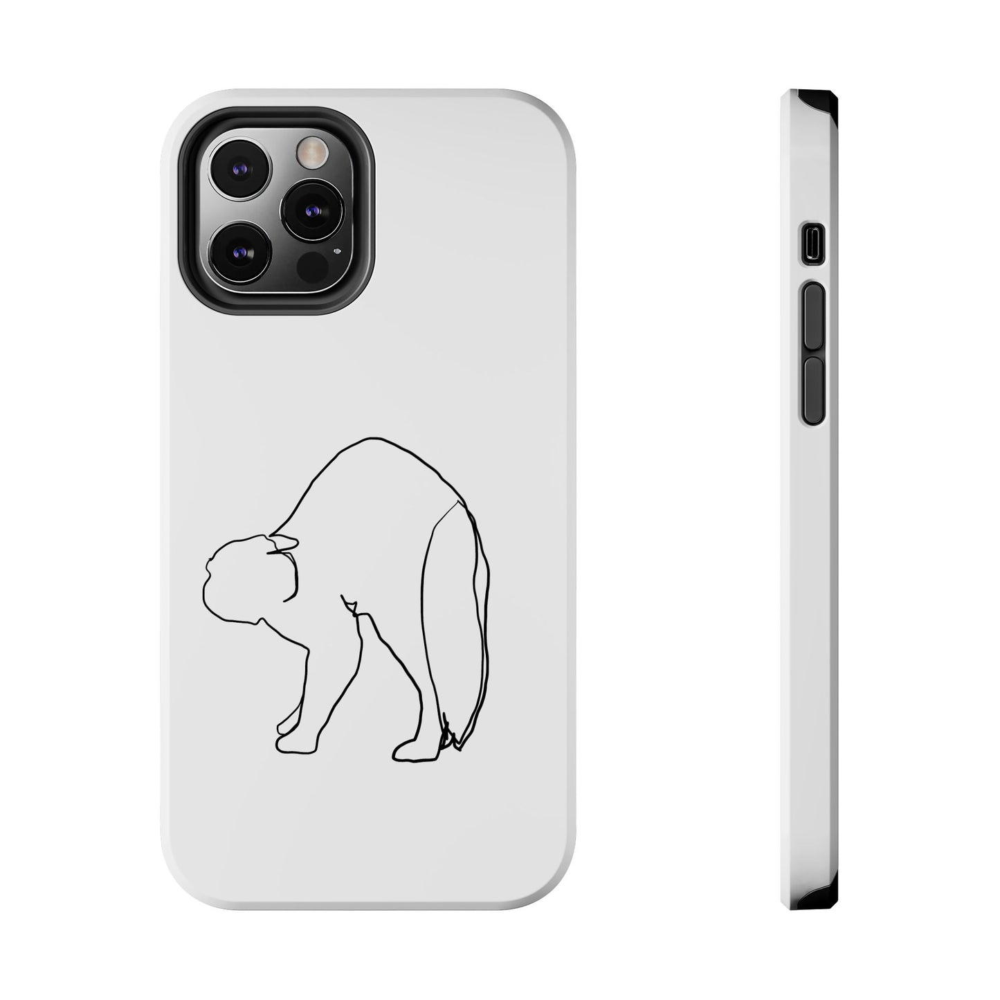 Cat Phone Case - Monoline Design