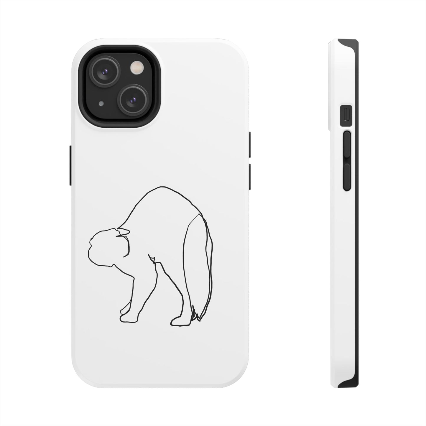 Cat Phone Case - Monoline Design
