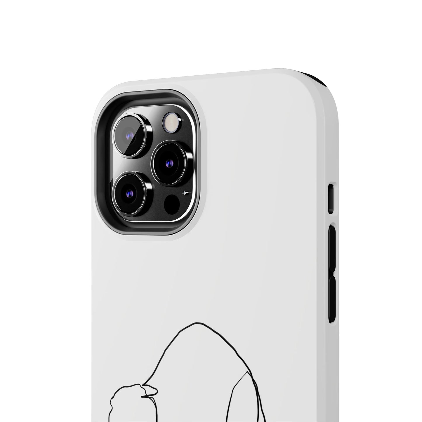 Cat Phone Case - Monoline Design