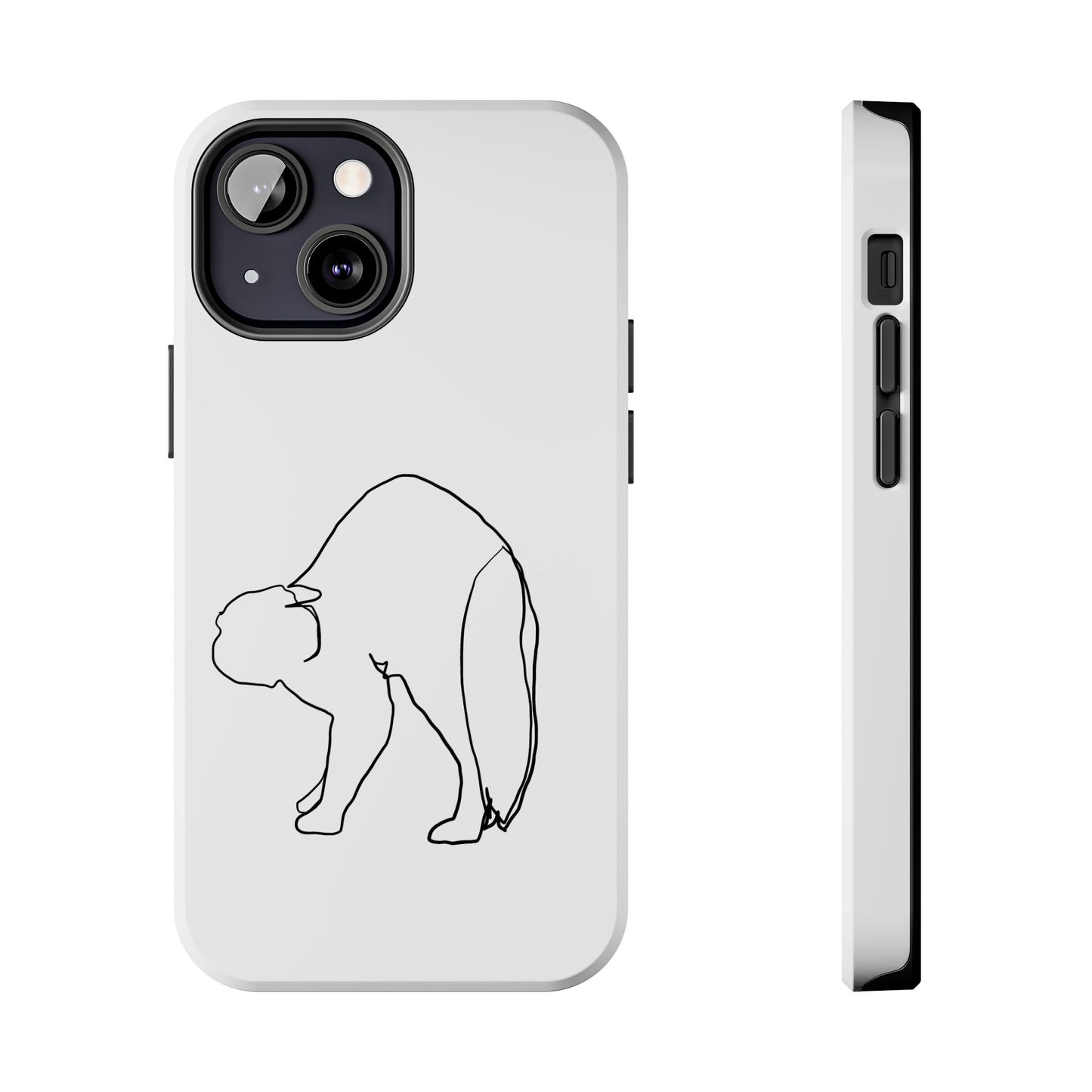 Cat Phone Case - Monoline Design