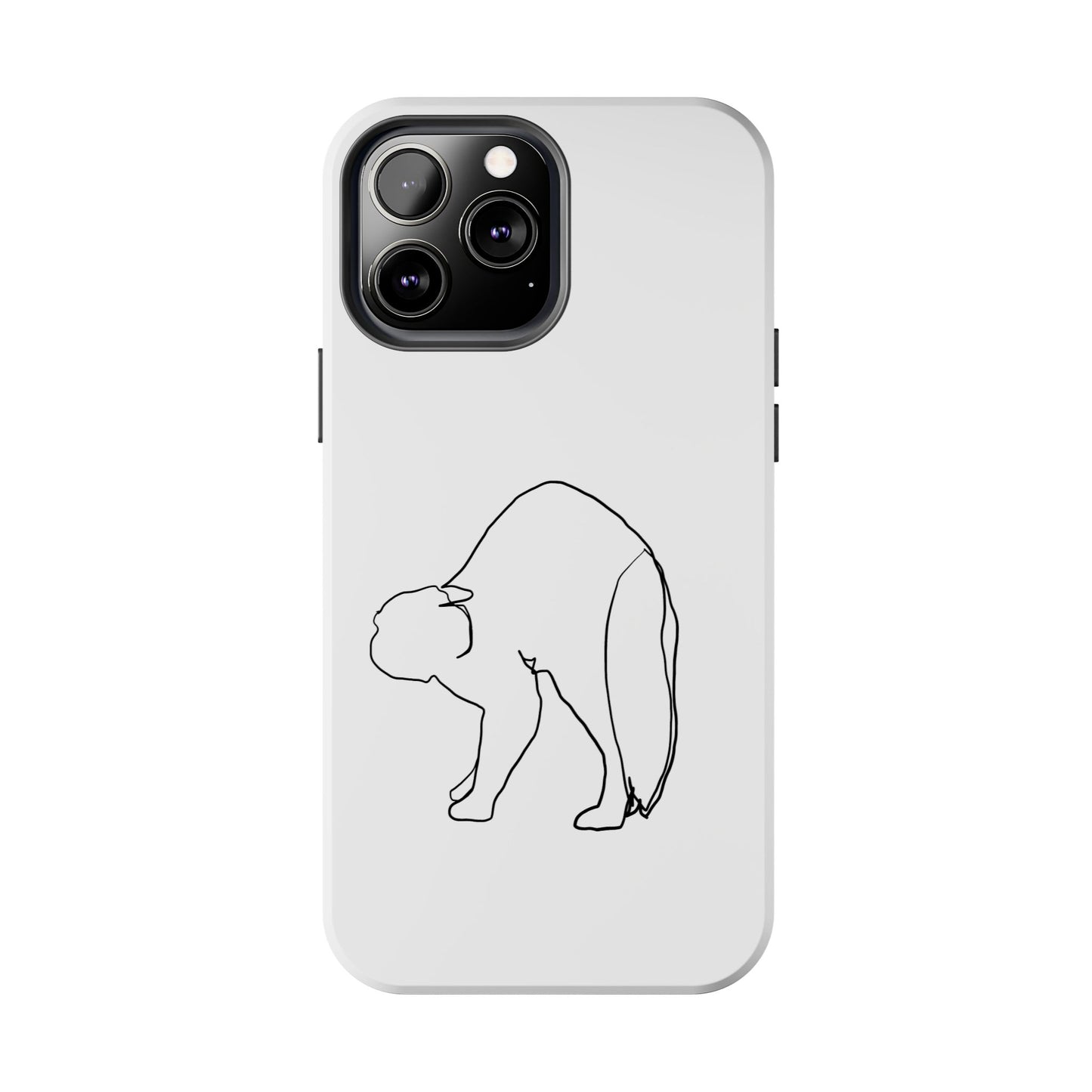 Cat Phone Case - Monoline Design